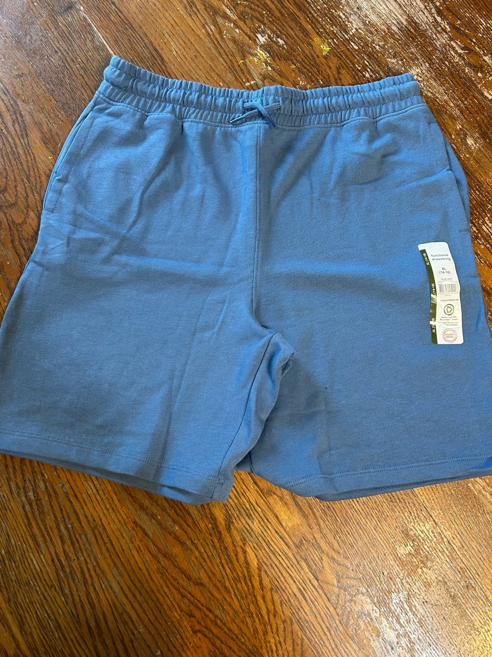 Boys Blue Casual Elastic-Waist Shorts xl